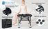 Master Massage 30" STRATOMASTER™ Portable Massage Table Package with NanoSkin™ (Black Color)