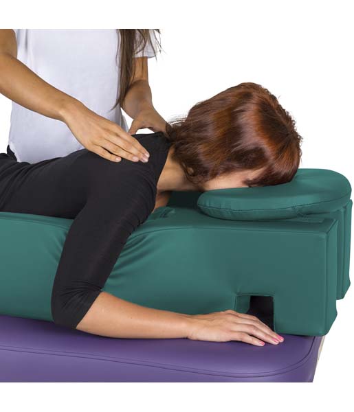 Pregnancy & Prone Body Cushion System w/Headrest - Earthlite