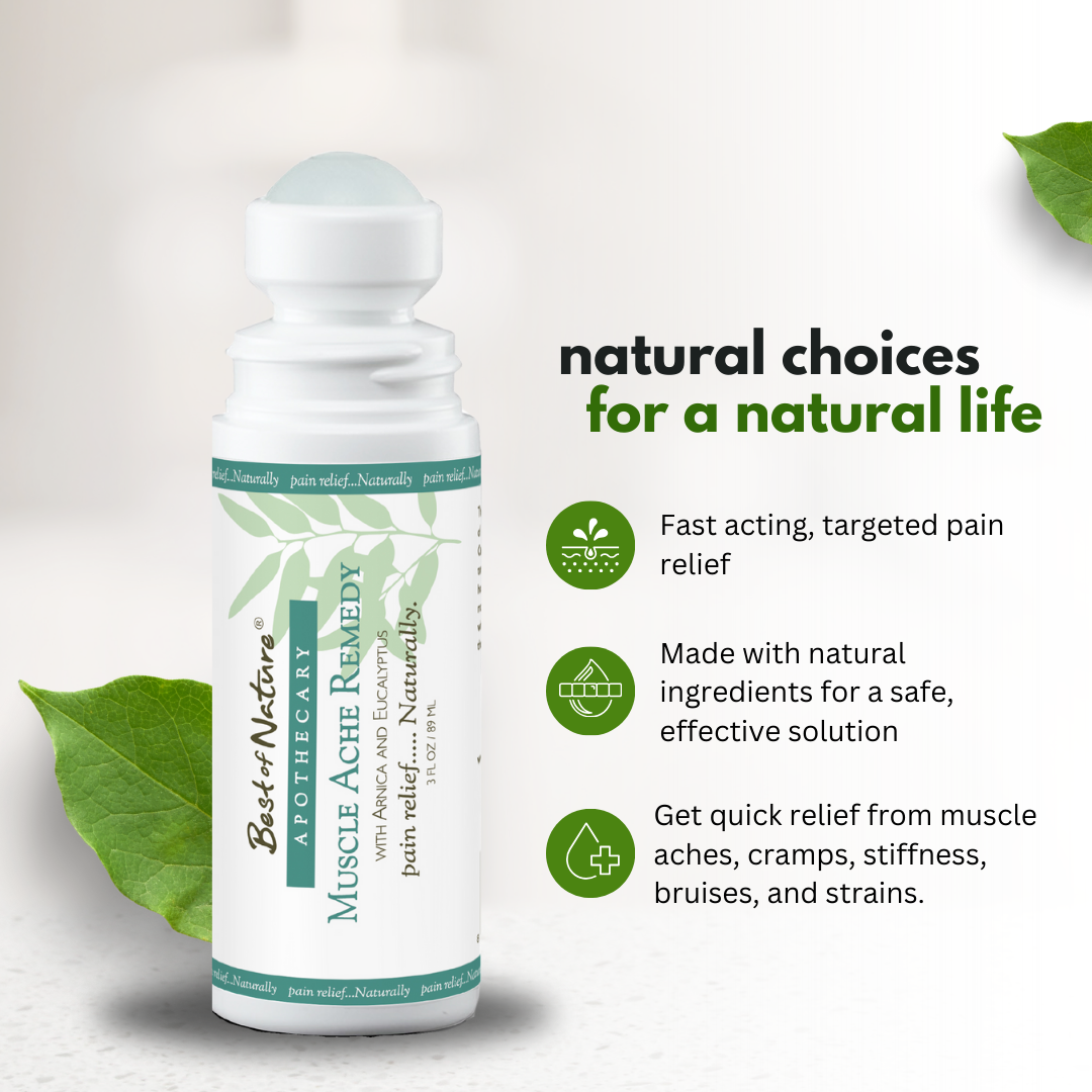 Best of Nature Muscle Ache Remedy Roll On