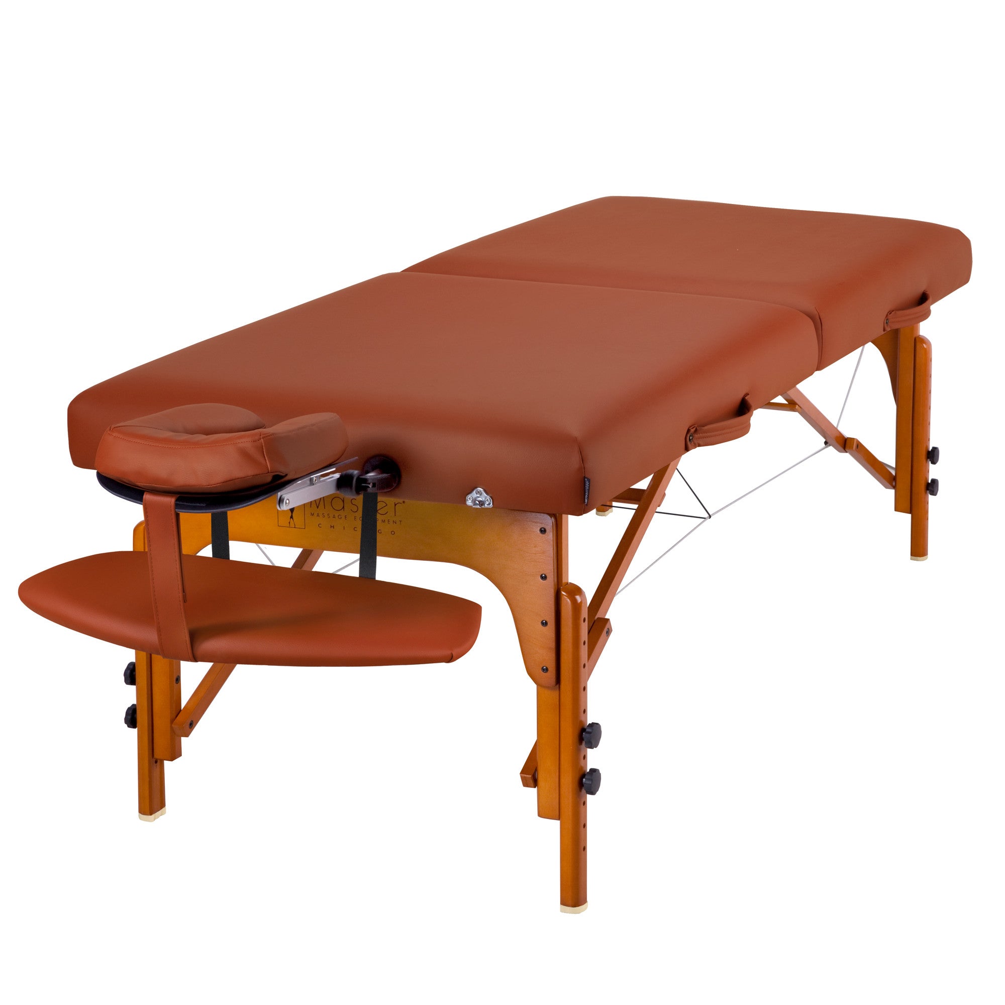 Master Massage 31" SANTANA Portable Massage Table Mountain Red