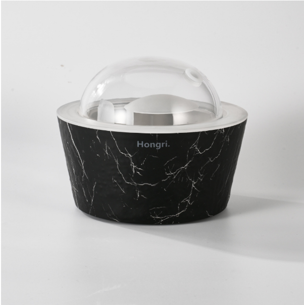 UNA Ultrasonic Aromatherapy Diffuser - Black Marbleized