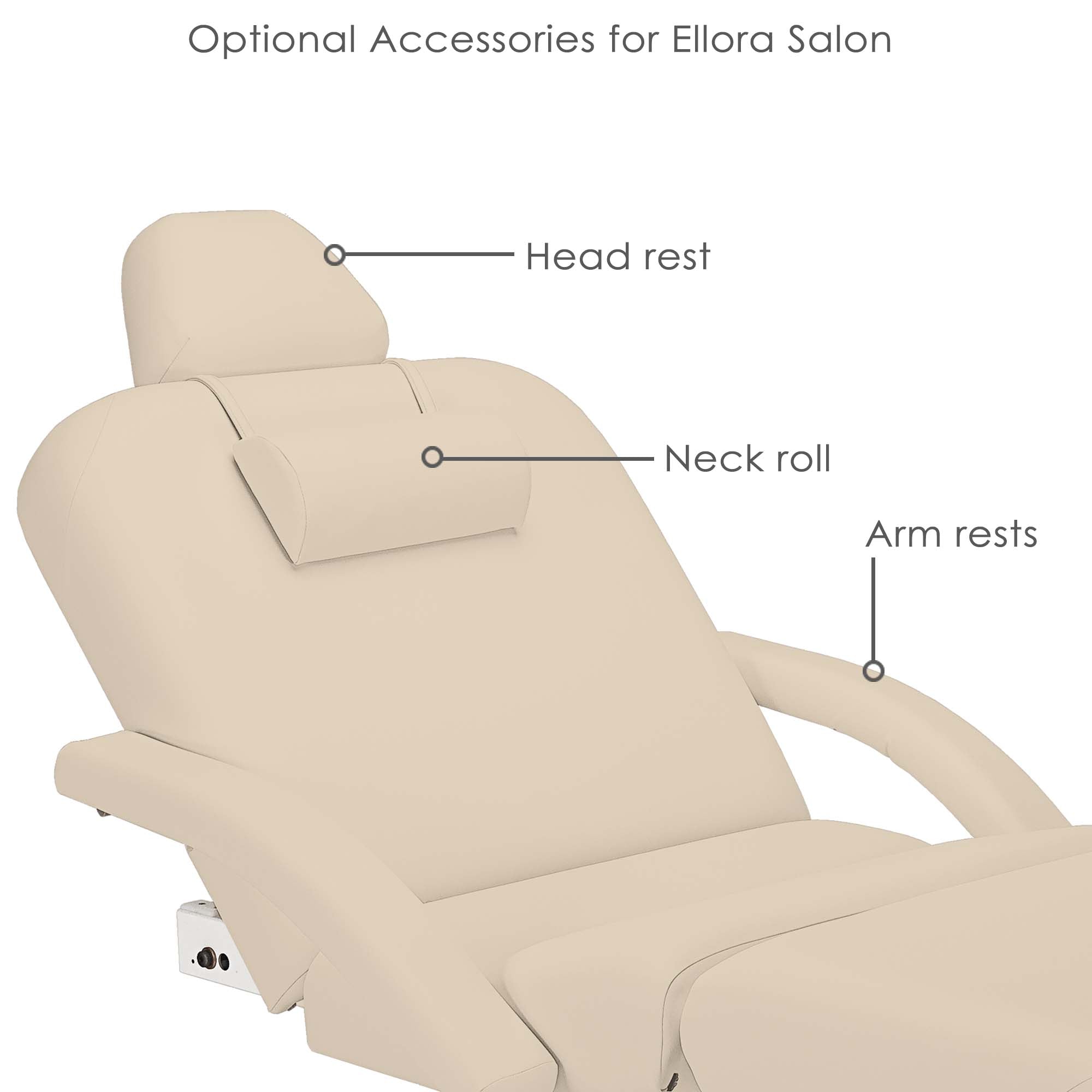 Ellora Electric Lift Massage Table with Electric Assist Salon Top - Earthlite