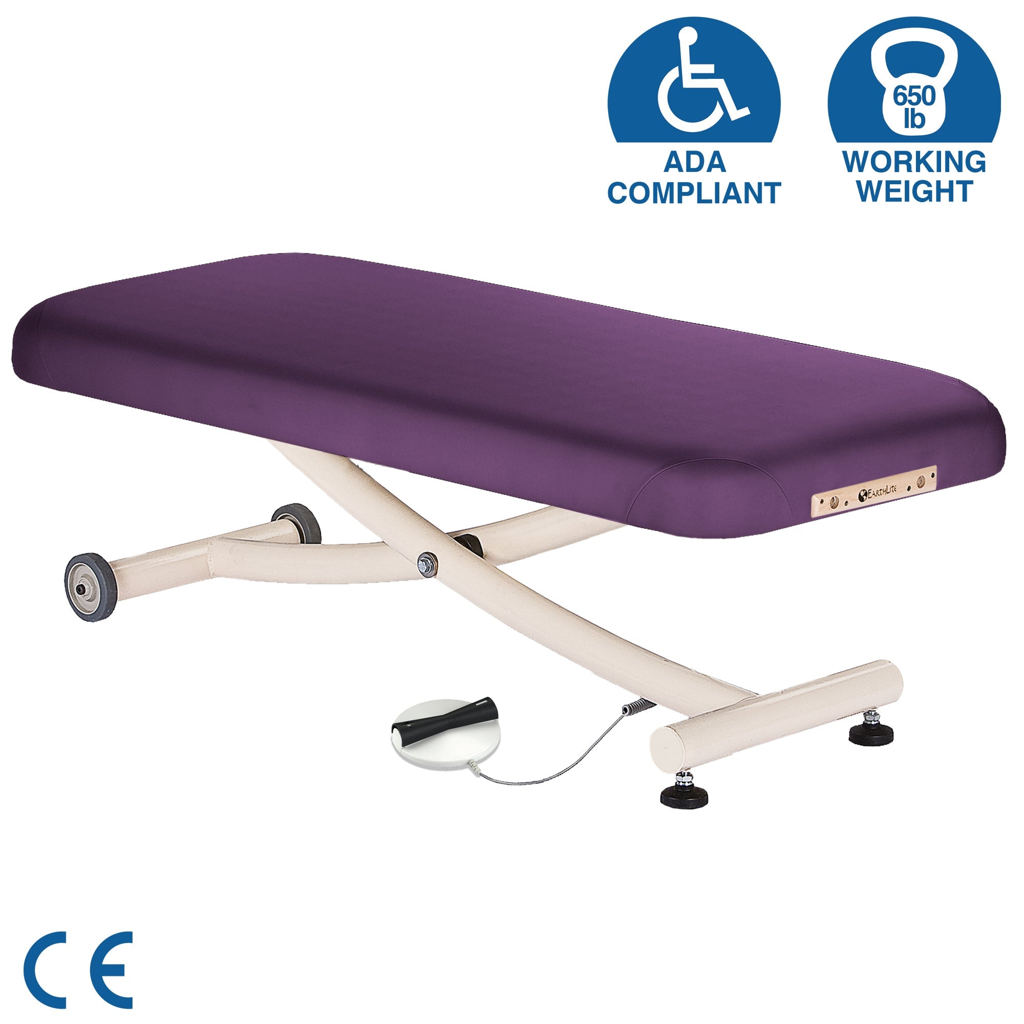 Ellora Vista Electric Lift Flat Top Massage Table - Earthlite