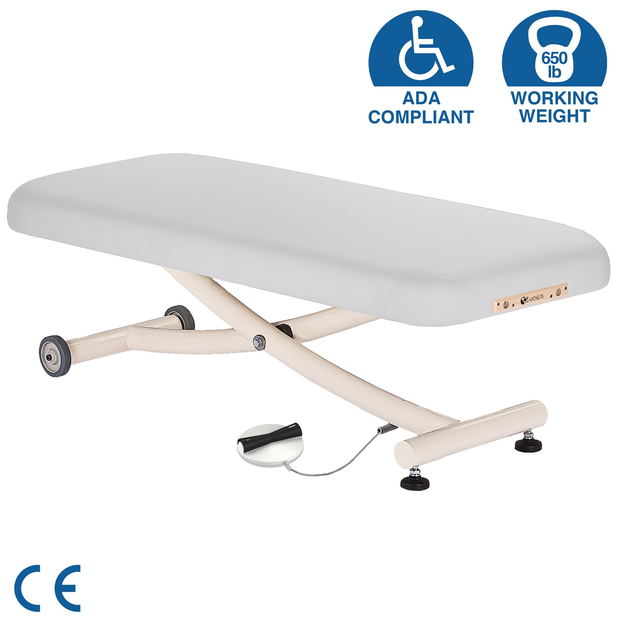 Ellora Vista Electric Lift Flat Top Massage Table - Earthlite