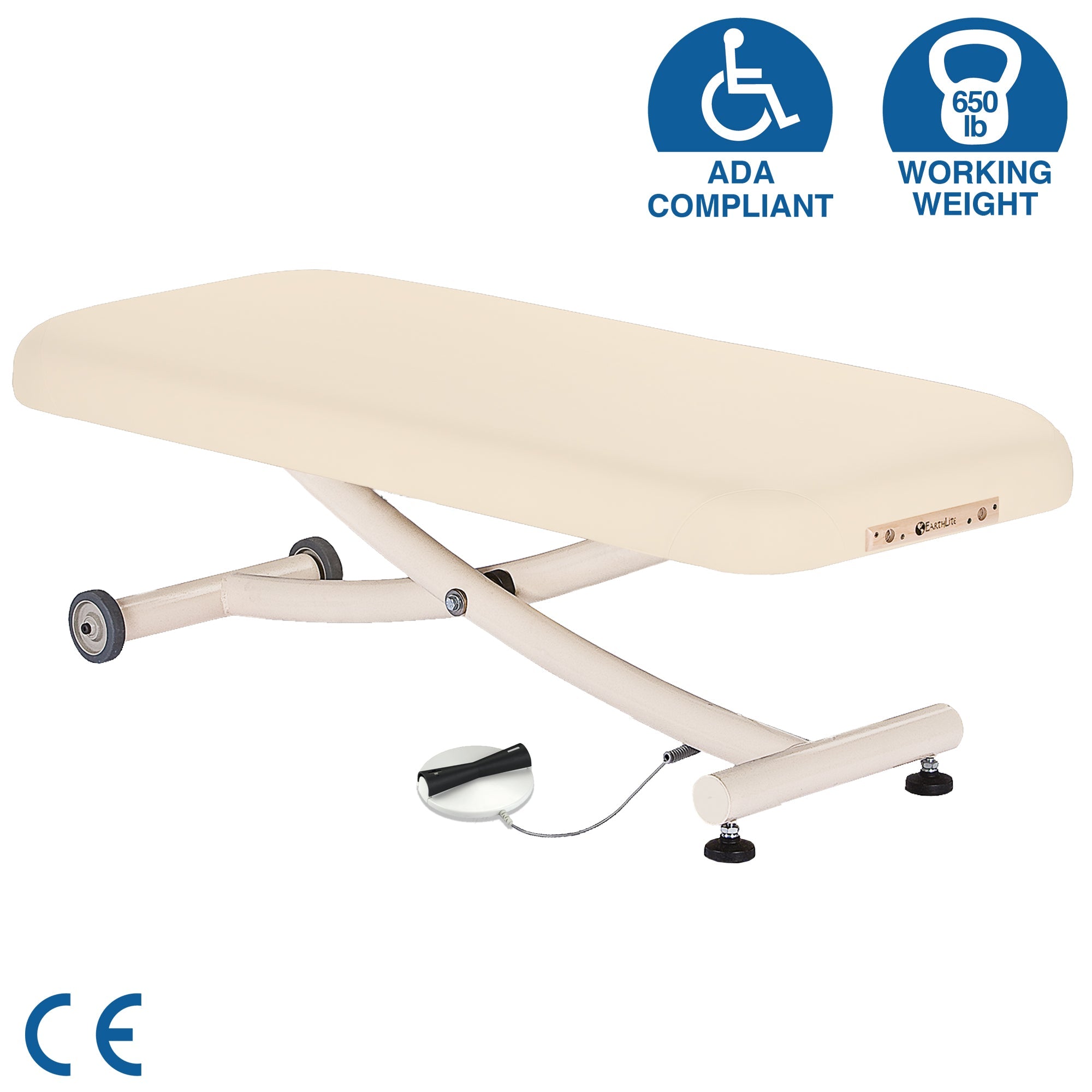 Ellora Vista Electric Lift Flat Top Massage Table - Earthlite