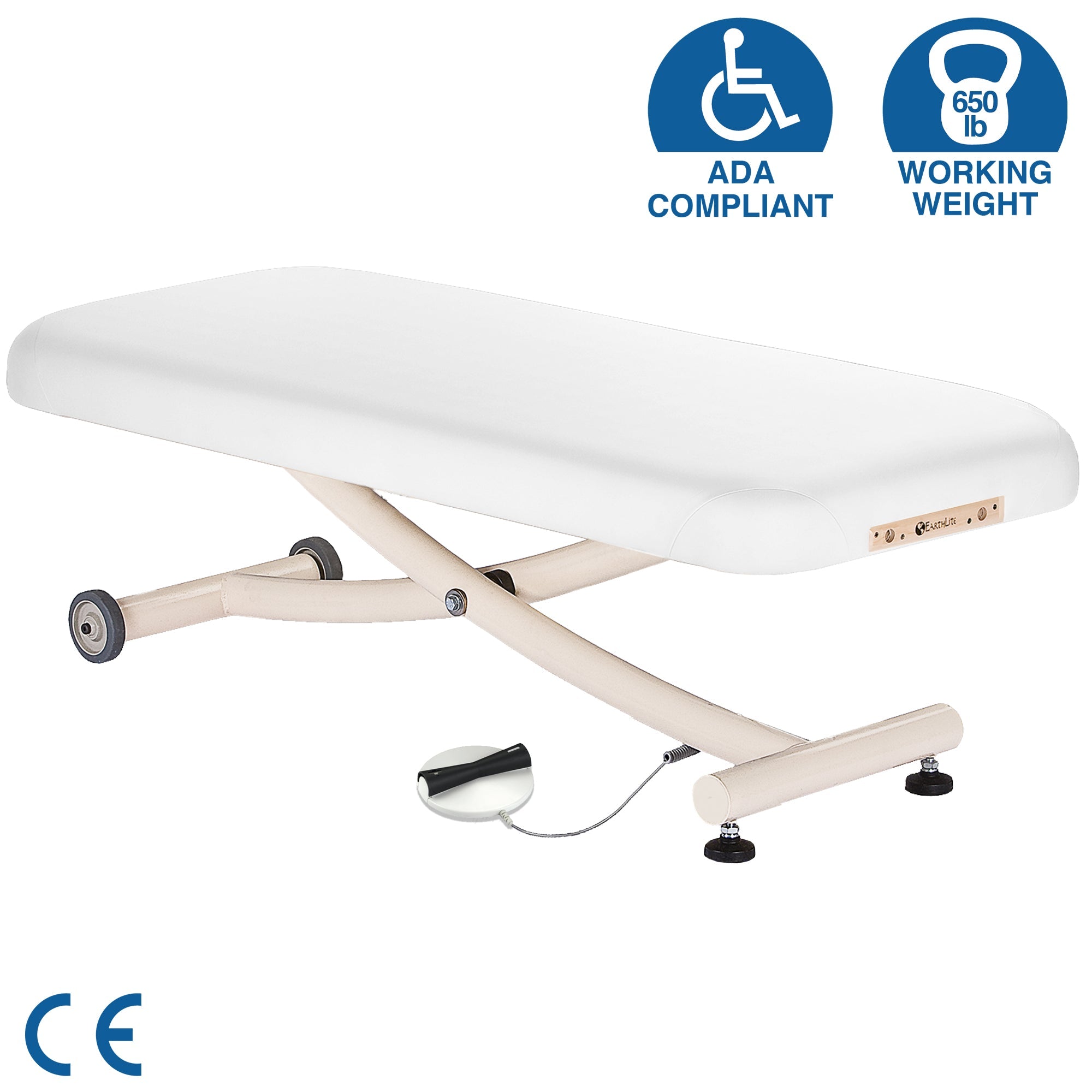 Ellora Vista Electric Lift Flat Top Massage Table - Earthlite