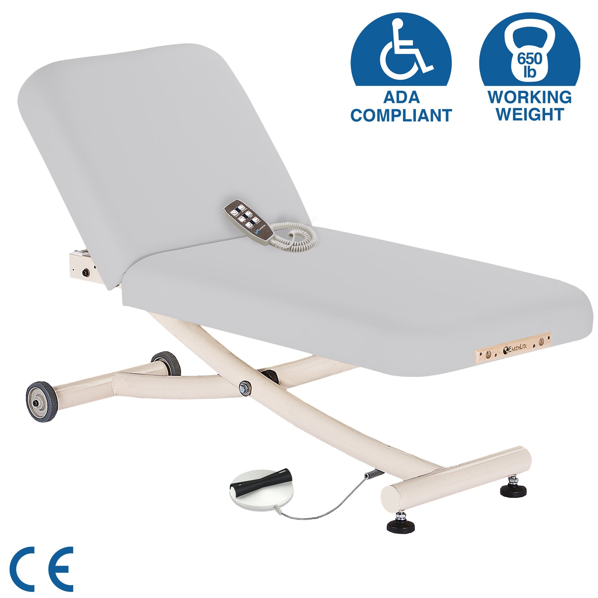 Ellora Vista Electric Lift Tilt Top Massage Table - Earthlite