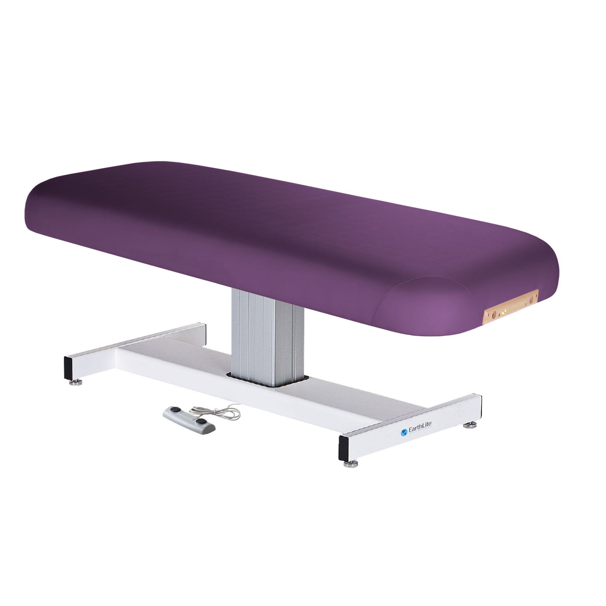 Everest Pedestal Electric Lift Flat Top Massage Table - Earthlite