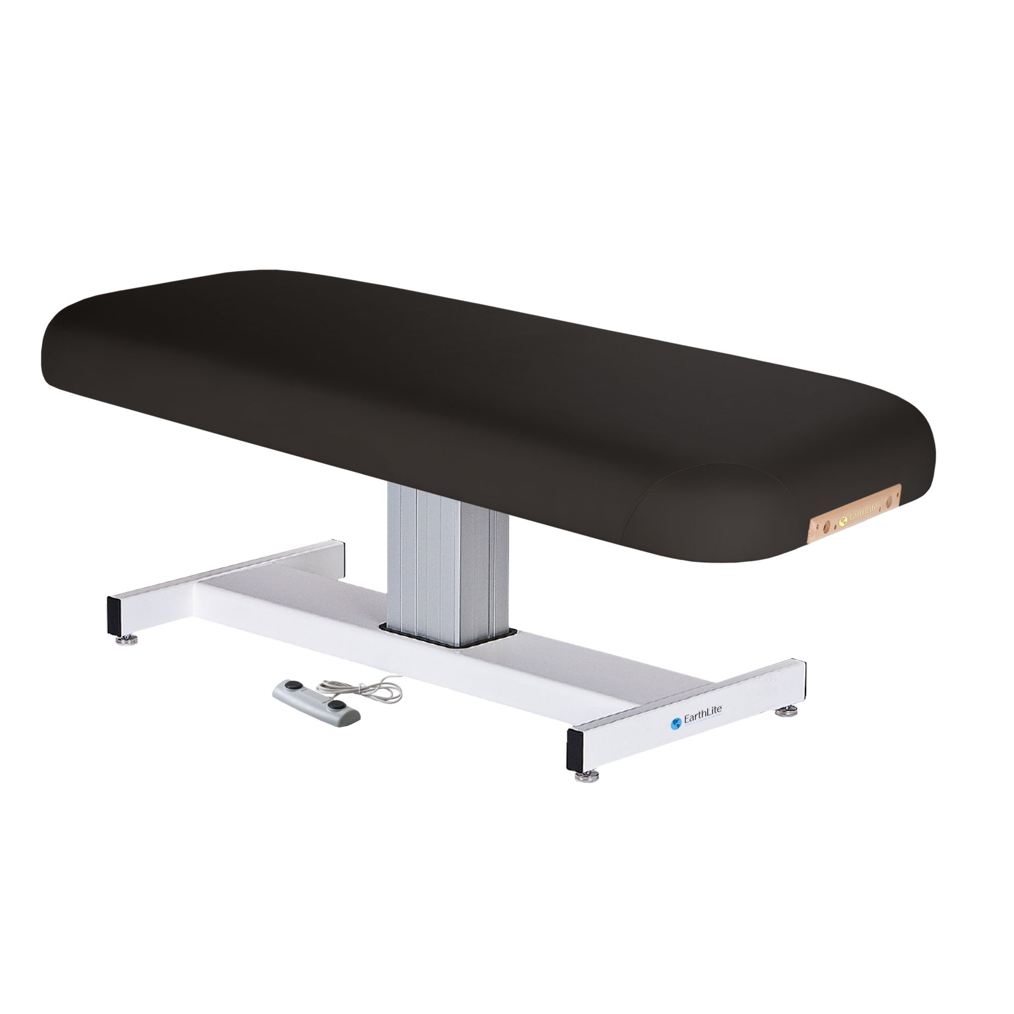 Everest Pedestal Electric Lift Flat Top Massage Table - Earthlite