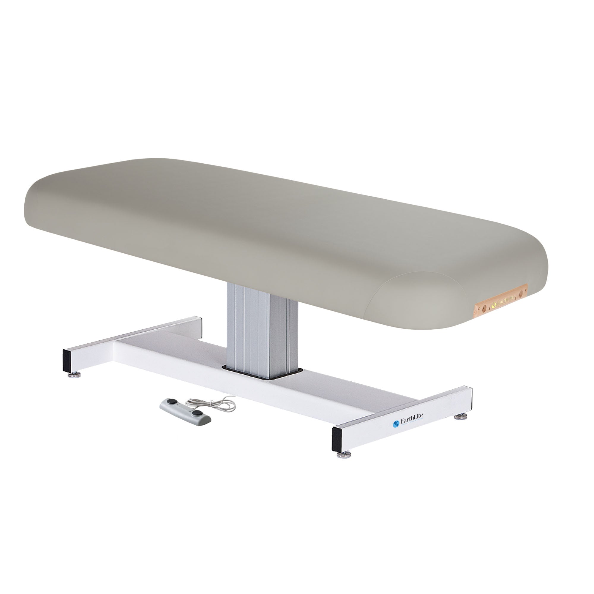 Everest Pedestal Electric Lift Flat Top Massage Table - Earthlite