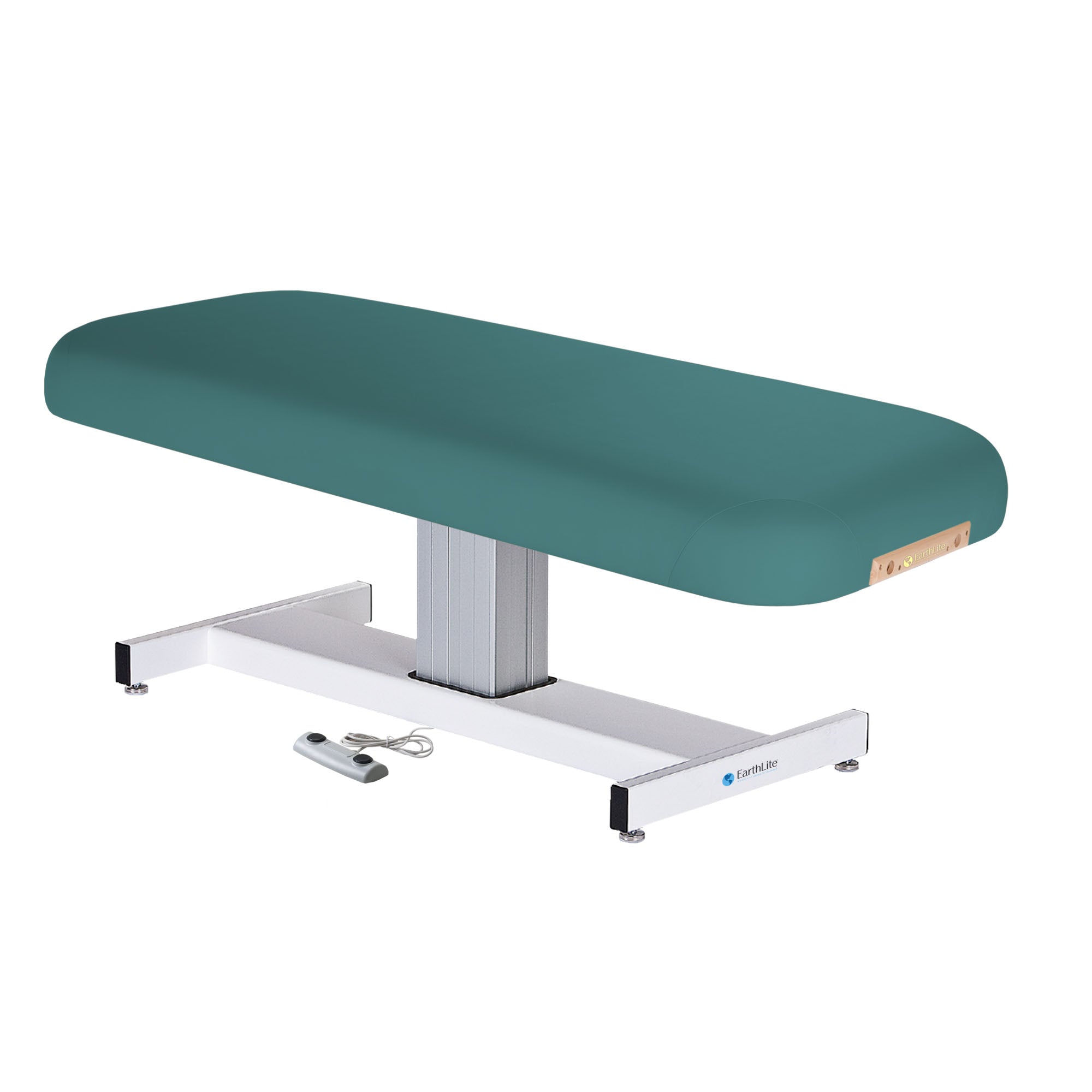 Everest Pedestal Electric Lift Flat Top Massage Table - Earthlite