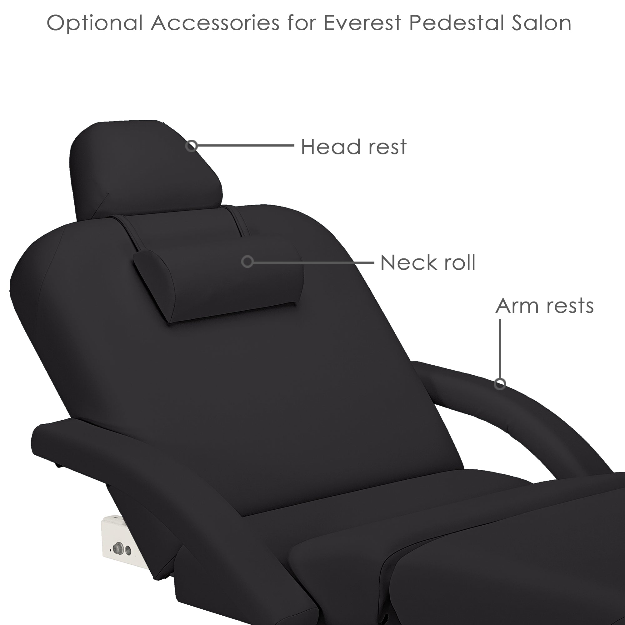 Everest Pedestal Electric Lift Salon Top Massage Table - Earthlite