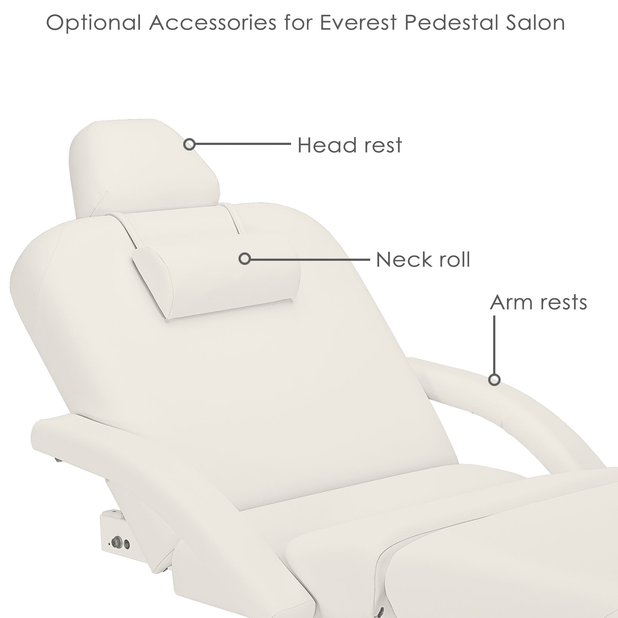 Everest Pedestal Electric Lift Salon Top Massage Table - Earthlite