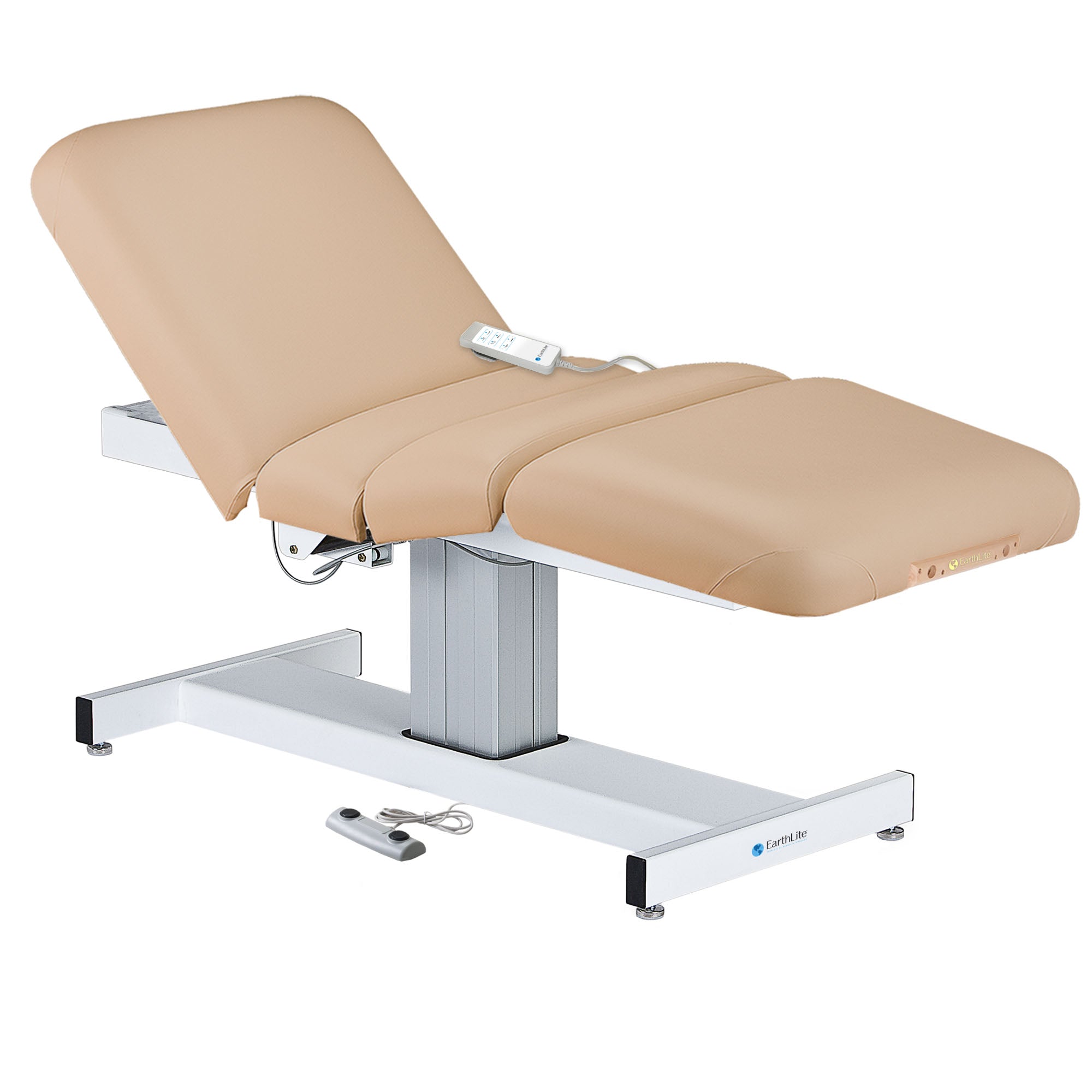 Everest Pedestal Electric Lift Salon Top Massage Table - Earthlite