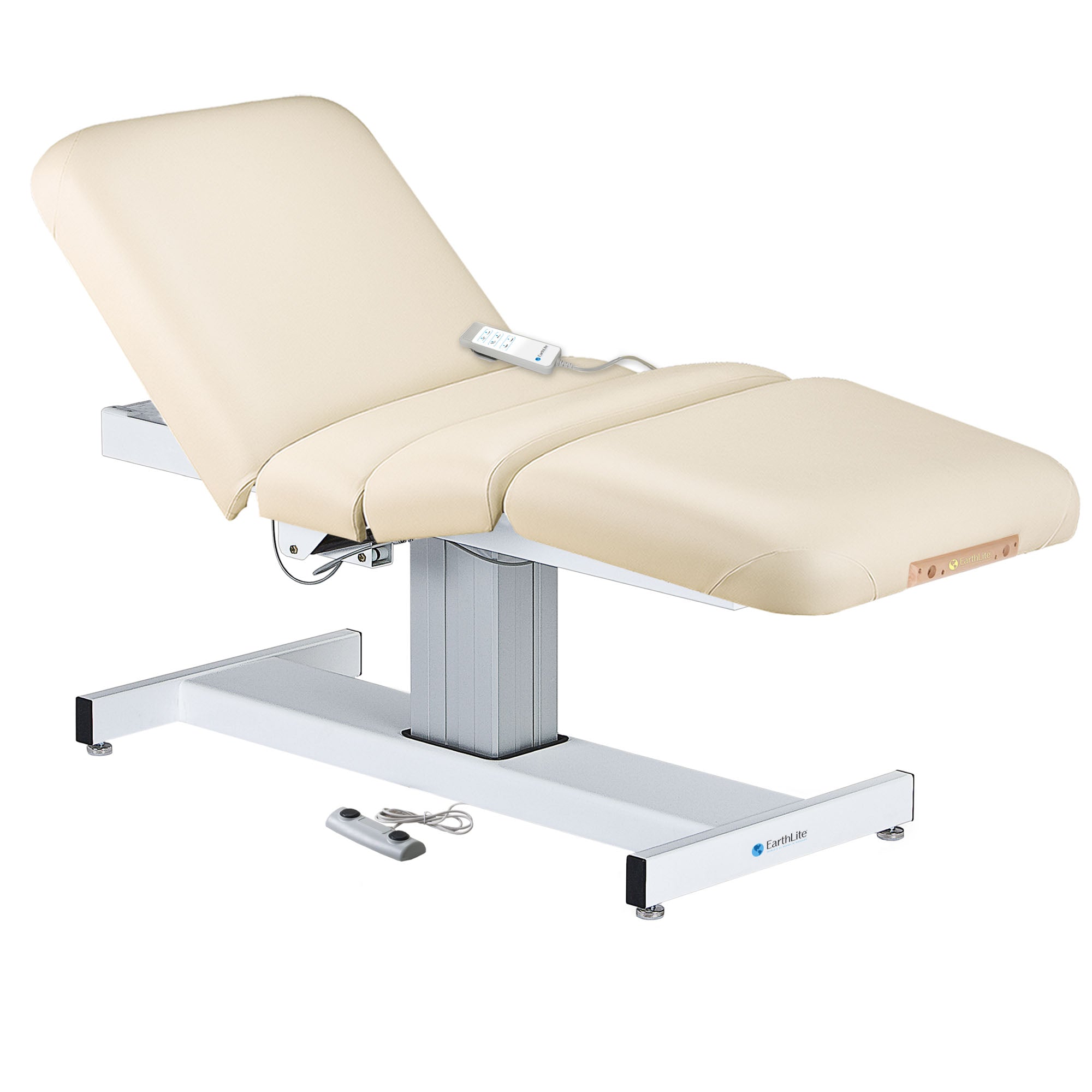 Everest Pedestal Electric Lift Salon Top Massage Table - Earthlite