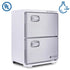 UV Hot Towel Cabinet - Large Size with Double Doors - Earthlite