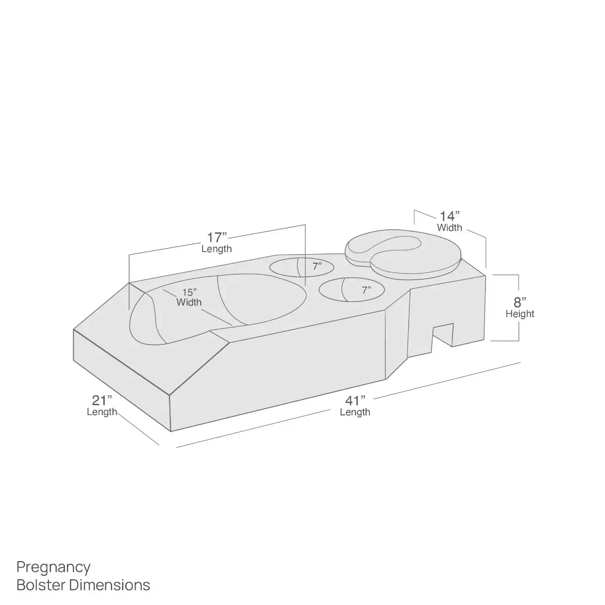 Pregnancy & Prone Body Cushion System w/Headrest - Earthlite