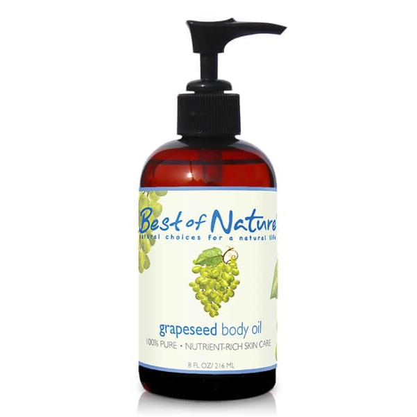 Grapeseed Massage & Body Oil - 100% Pure